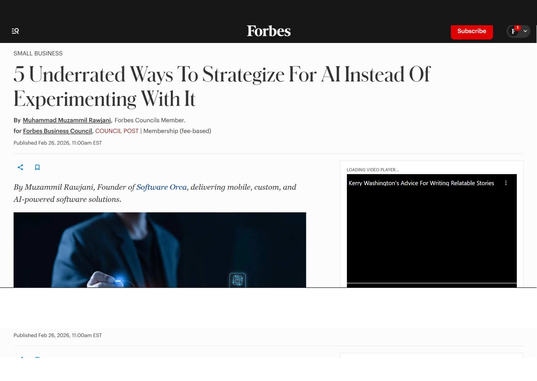 Forbes Article